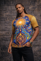 Source Connection Men’s cotton crew neck t-shirt