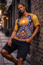 Source Connection Men’s cotton crew neck t-shirt