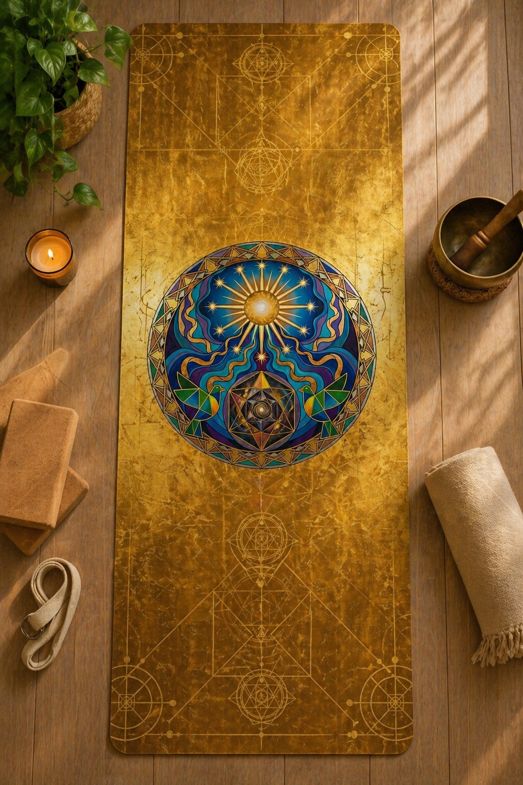 Source Connection Yoga mat