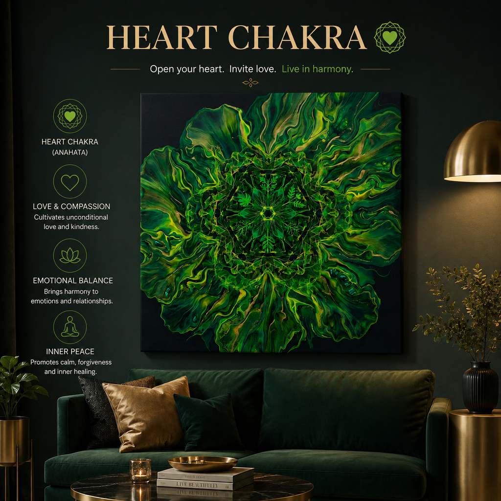 Heart Resonance • 639Hz Canvas