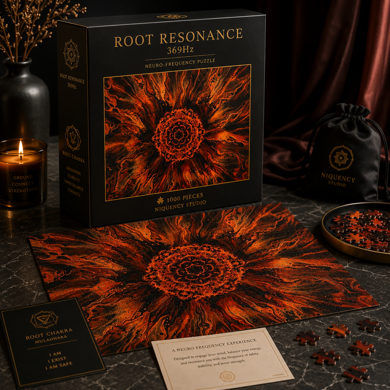 Root Resonance • 369Hz
 puzzle with tin