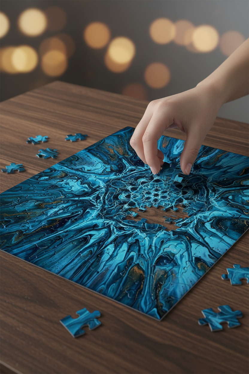 Third Eye Vision • 852Hz puzzle with tin