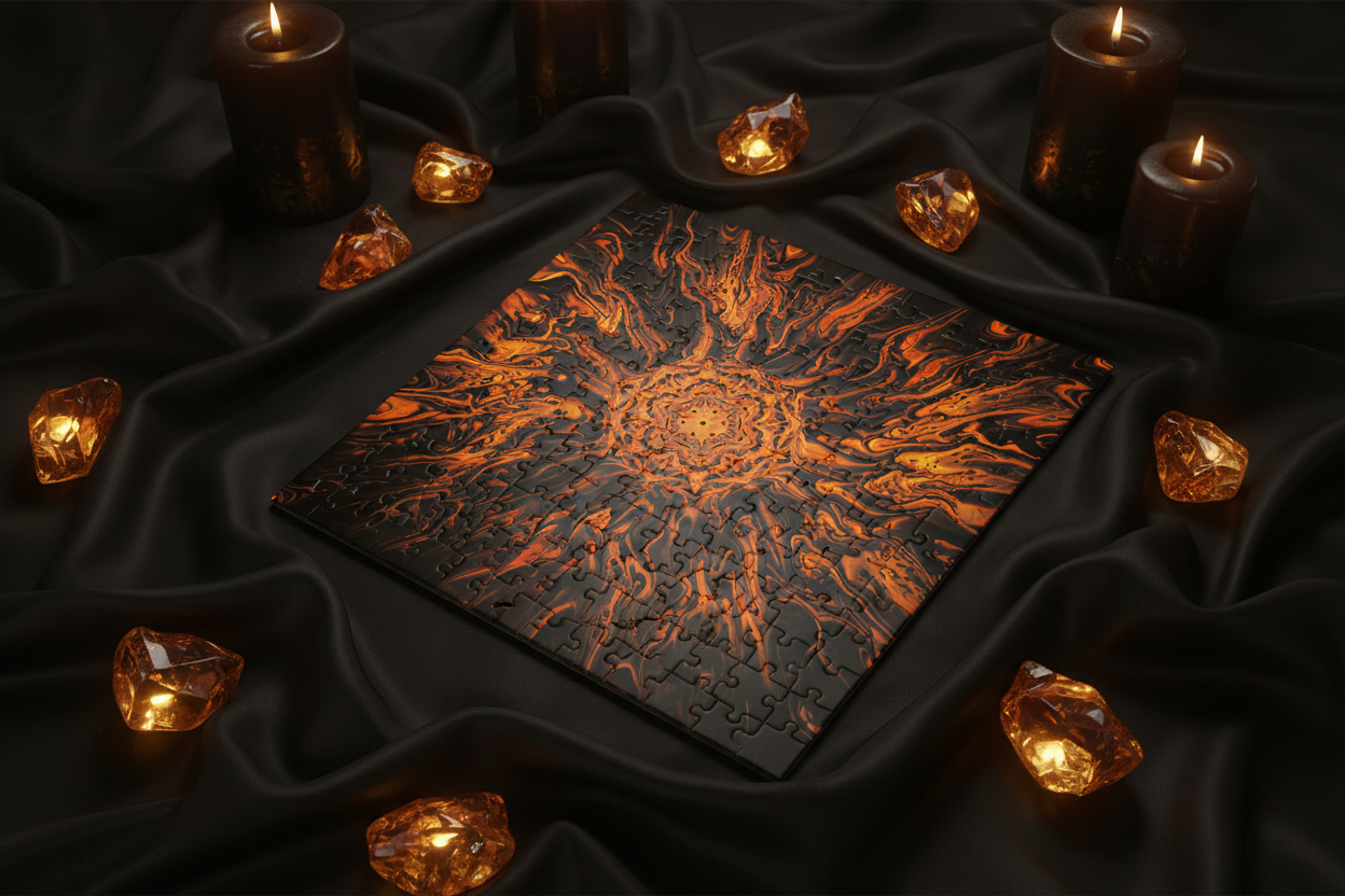 Sacral Flow • 417Hz
 puzzle with tin