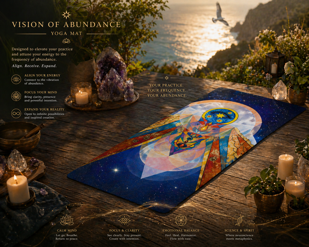 Vision of Abundance  Yoga mat