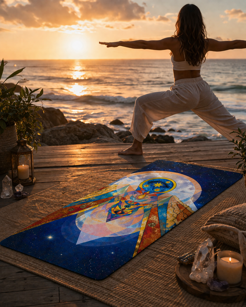 Vision of Abundance  Yoga mat