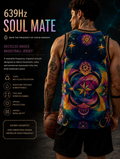 639Hz Soul Mate Recycled unisex basketball jersey