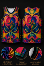 639Hz Soul Mate Recycled unisex basketball jersey