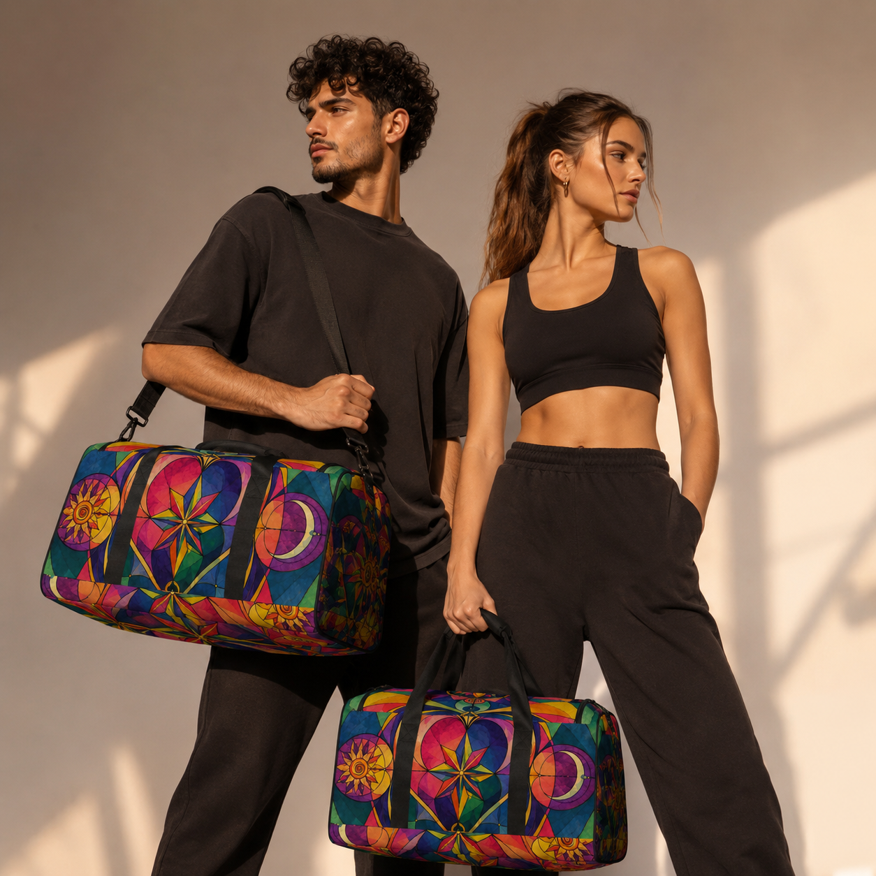 639Hz Soul Mate Duffle bag