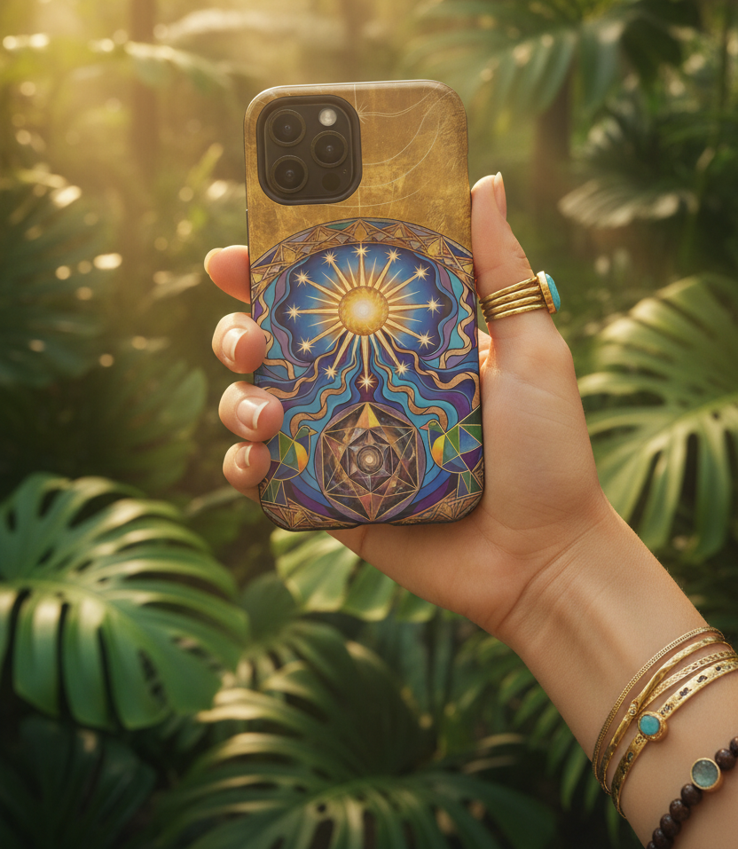 Source Connection iPhone Case